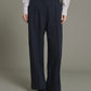 Kobe trouser with cuff - navy