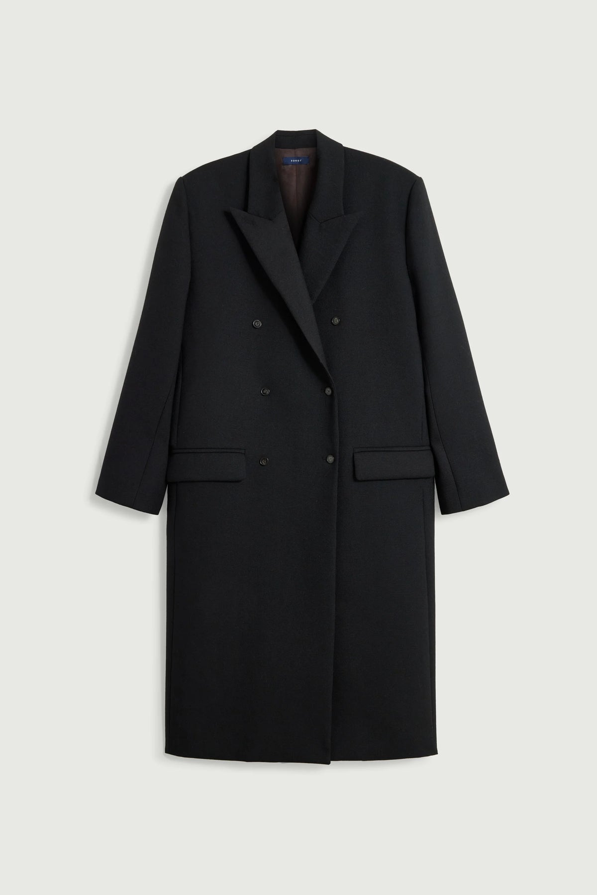 Jim Coat in Black