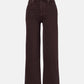 Ren high rise wide leg Sloe Berry flyweight