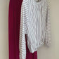 DouDou Bordeaux stripe